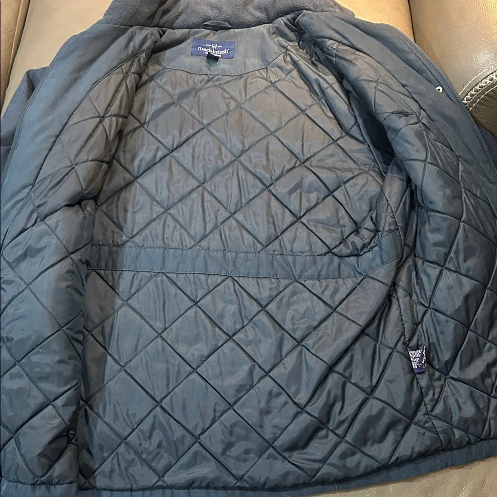 Mackintosh Men's Navy Blue Hooded Jacket, size XL GUC